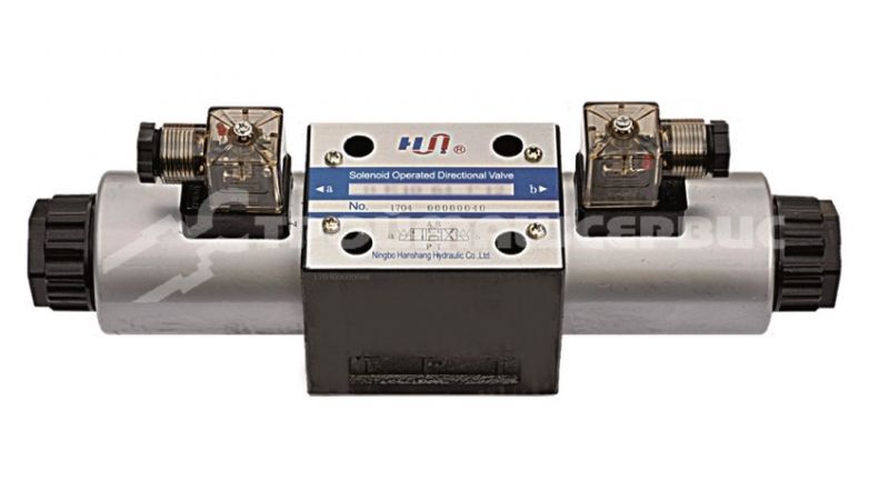 Гидрораспределитель 4DWG6B60/DC24N (аналог ВЕ6 573Е Г24 и 1РЕ6.573Е.Г24) Гидрораспределитель 4DWG6B60/DC24N (аналог ВЕ6 573Е Г24 и 1РЕ6.573Е.Г24)
