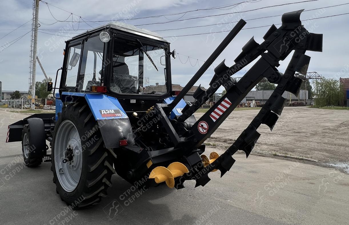 Навесное оборудование траншеекопателя ДЭМ-150 (летний рабочий орган)
