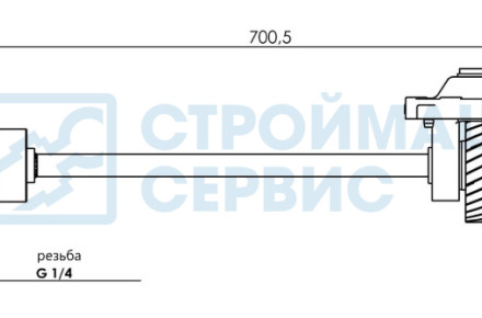 Коробка отбора мощности 21080KRHIL без вала (PTO SCANIA GRS O 905 ISO)