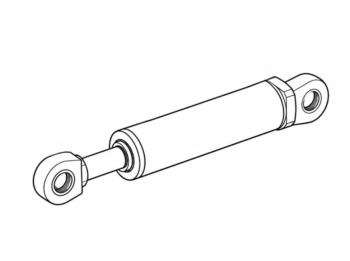 Гидроцилиндр МС 80/50х280-3.11D (696)