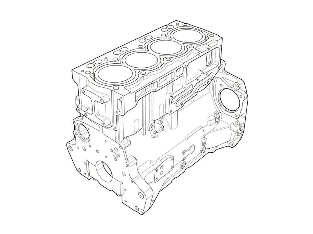 Вкладыши коренные 1 рем (+0,25) Perkins T427333 (U5MB0033A) оригинал