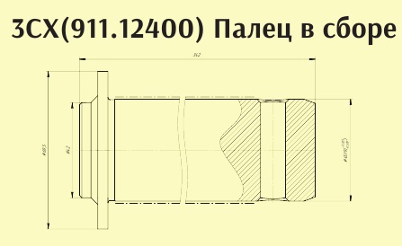 Пальцы JCB 3CX